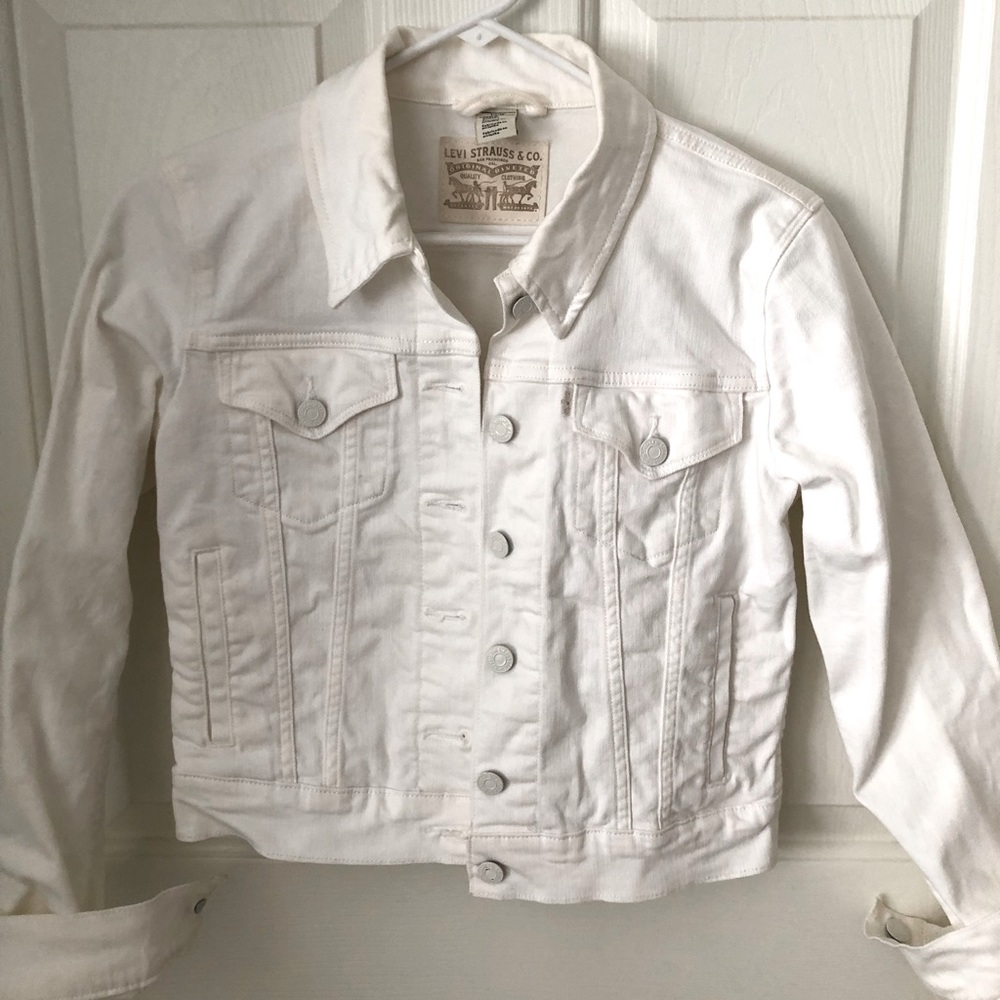 Levi’s Jean Jacket White